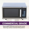 thumbnail image 4 of Microondas comercial A-to-Z Supply con control táctil digital, interior de 1 pie cúbico, acero inoxidable, 1000 vatios, aprobado por UL y NSF, 4 of 5