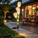 thumbnail image 4 of Luces solares artificiales para flor al aire libre, luces impermeables para jardines en caminos, para decoración de jardín y patios, 4 of 6
