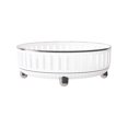 thumbnail image 3 of AMLESO Plateau Tournant 360° pour Rangement de Comptoir Accessoires Cheveux L Blanc, 3 of 8