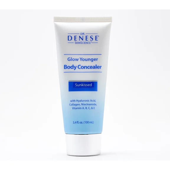 Dr Denese Glow Younger Body Concealer Sunkissed 3.4 fl oz Body Coverage Treatment