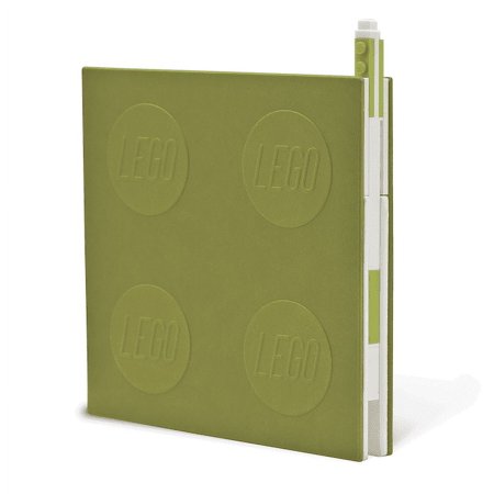 UPC: 4895028524425 | Lego 2.0 Locking Notebook with Gel Pen – Lime (Other)