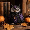 thumbnail image 6 of Halloween Craft Kits Diy Owl Hanging Ornament Sewing Kit for Adults Complete Arts and Crafts Kit for Teens 8 X 6 Inch Celestial Purple Halloween Decor Seasonal Craft Supplies, 6 of 7