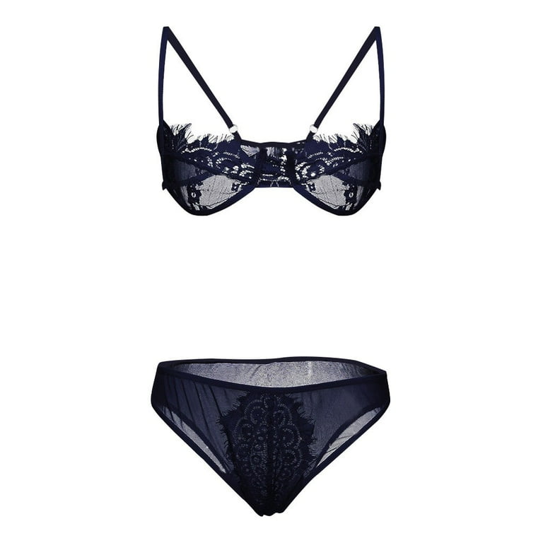 Fengqque Women Sexy-Lingerie Nightwear G-String Underwear Lace Bra Set Sleepwear S-2Xl - Walmart.com Fengqque Women Sexy-Lingerie Nightwear G-String Underwear Lace Bra Set Sleepwear S-2Xl - Walmart.com