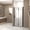 Matte Black + Aluminium + Tempered Glass#369, variant on 31-30x 72 Bifold Shower Door for Small Bathroom, 1/4 Tempered Glass with Explosion Proof Film, Matte Black Aluminum Frame, Space Saving Hinge Design