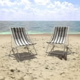 thumbnail image 5 of Novogratz Poolside Gossip, Bebe Folding Beach Chair, 2 pack, 5 of 15