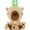 Capybara-Brown, variant on Tezituor 4Pcs Cat Stuffed Animal 16" Soft Mom Plush Cat with 3 Baby Kittens Toys