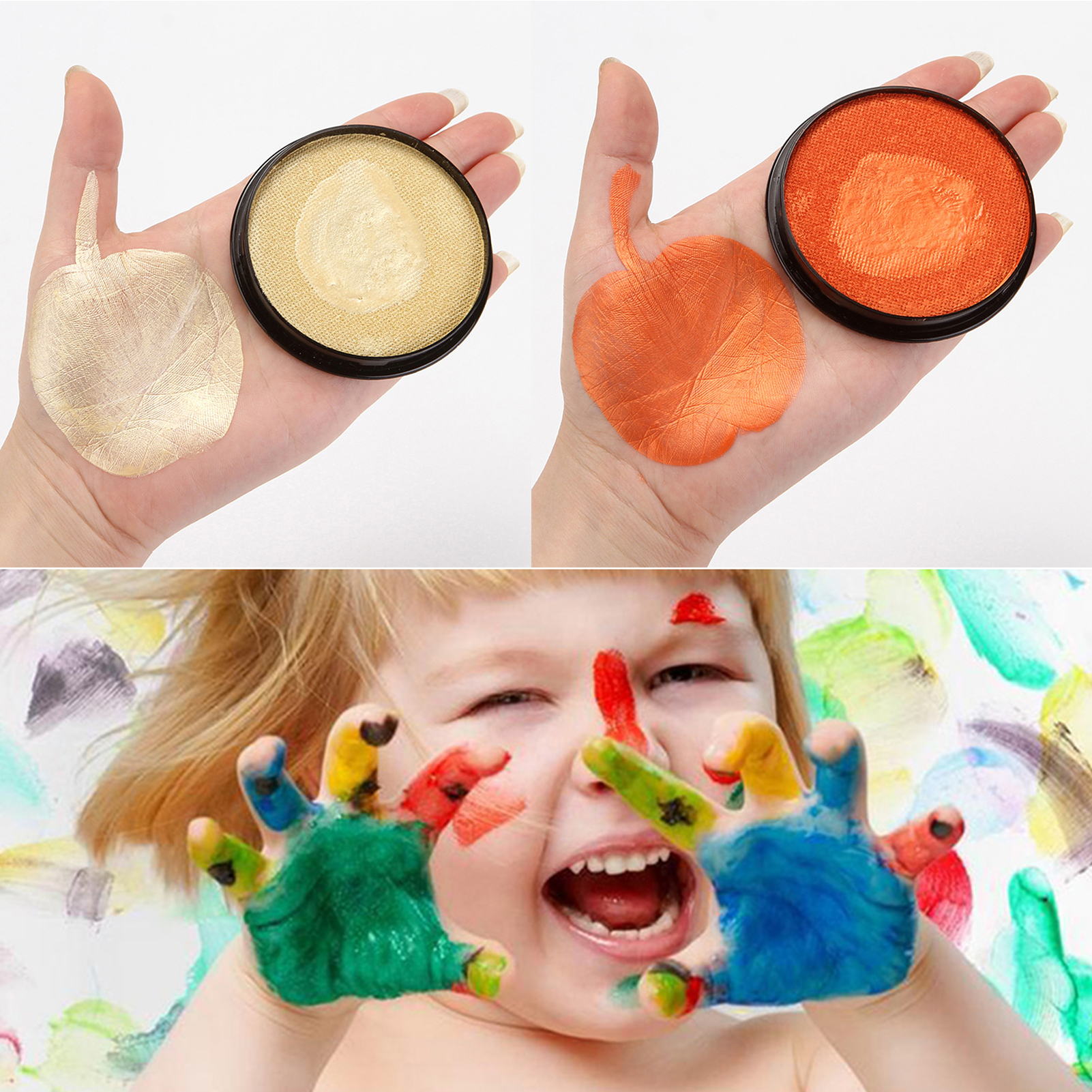 Cheers US 30g Face Paint Kit for Kids Palette for Cosplay, SFX, Party