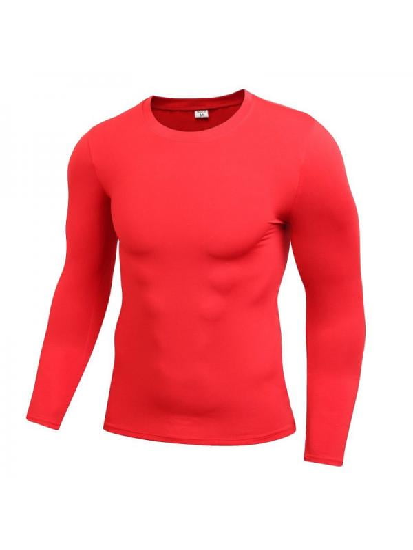 Men Quick Dry Long Sleeve Base Layer 