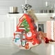 thumbnail image 5 of Lata de metal con forma de árbol de Navidad | Lata para guardar galletas y dulces navideños con forma de Papá Noel, muñeco de nieve, pingüino | Decoración y regalo festivo para la cocina, 5 of 6