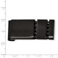 thumbnail image 4 of Mens Stainless Steel Black-Plated Money Clip, 4 of 4
