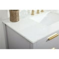 thumbnail image 4 of 42 inch single bathroom vanity in grey, 4 of 8