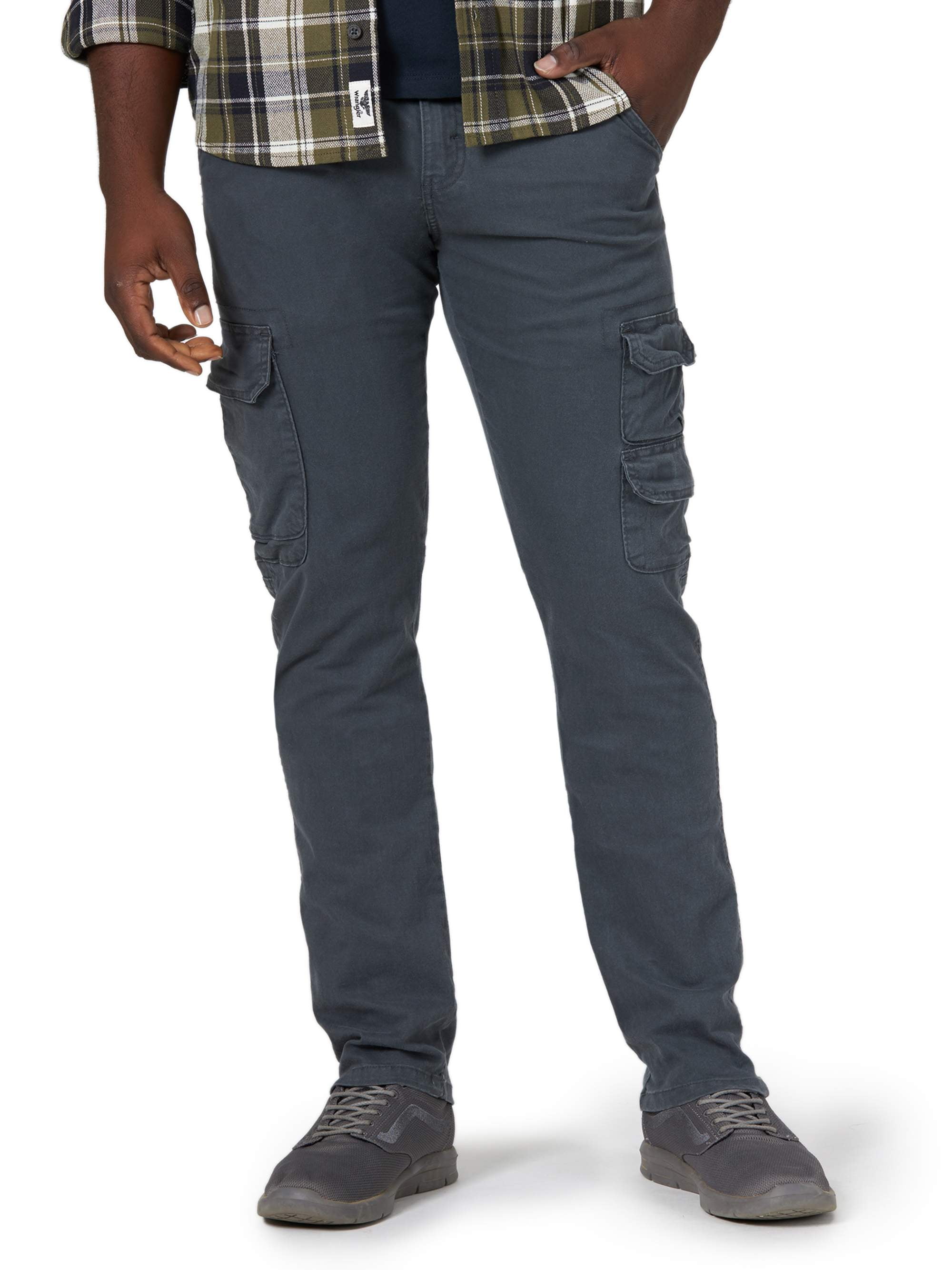 tapered cargo jeans