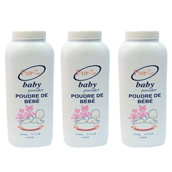 Soft & Smooth Baby Powder (200g) (Pack of 3) By Purest