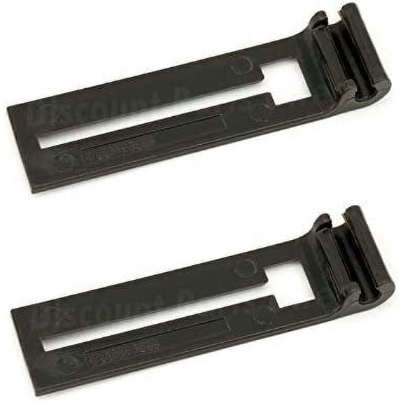 2 Pack W10195839 Dishwasher Rack Adjuster for Whirlpool KitchenAid Kenmore Dishwashers - Replaces WPW10195839 PS11750092 (2 Pack)