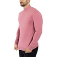 thumbnail image 3 of X RAY JEANS Mens Mock Neck Sweater Pullover, Dusty Mauve, M, 3 of 10