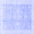 thumbnail image 1 of Ahgly Company Indoor Square Oriental Blue Traditional Area Rugs, 6' Square, 1 of 4