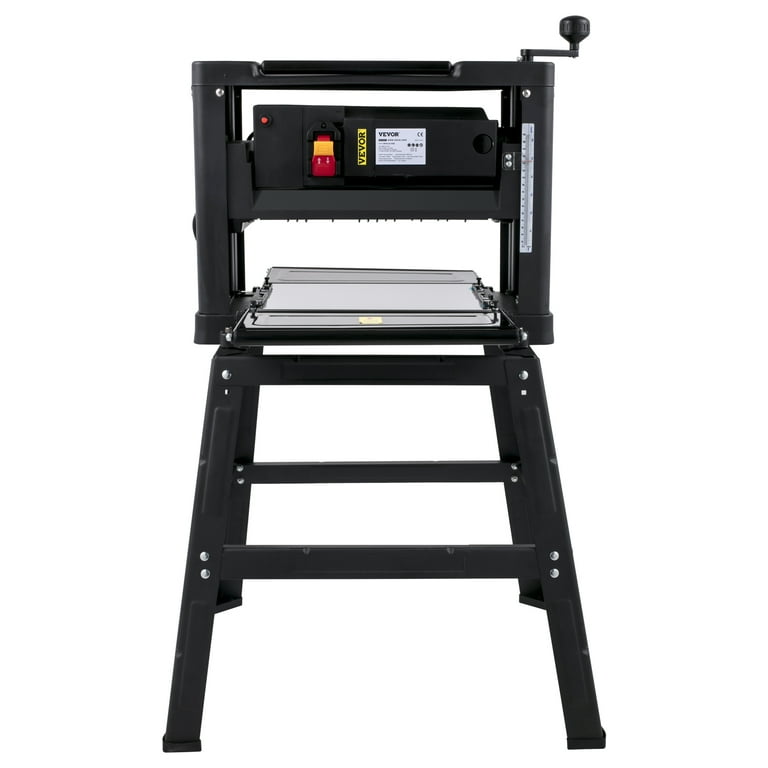 Vevor 12.5 inch thickness planer woodworking cheap 1800w double cutter benchtop thickness planer