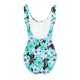 thumbnail image 4 of Impresión de Verano de Bikini de Corte Alto de Mujer con Cojín de Pecho sin Soporte de Acero, Traje de Baño de Bikini de Correa sin Espalda Sexy, 4 of 6