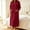 Wine, variant on BRGZLK Womens Zipper Robe Trendy Stand Collar Long Sleeves Soft Bathrobe Full Length Housecoat Solid Color Soft Stretch Bath Robe with Pockets for Morning Night Wear Green M