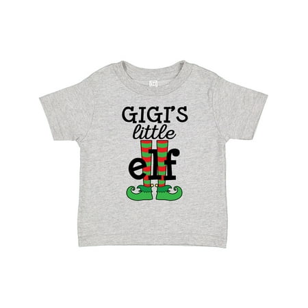 

Inktastic Gigi s Little Elf Gift Toddler Boy or Toddler Girl T-Shirt