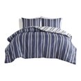 thumbnail image 1 of Ensemble de Couette Imprimée en Microfibre de Polyester de 90 Po en Bleu Marine, 1 of 20