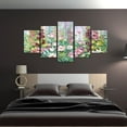 thumbnail image 3 of Cuadros Decorativos 5 piezas 5D bricolaje completo taladro diamante pintura Lotus bordado punto de cruz Kits decoración Ehuebsd Nuevos Originales, 3 of 8