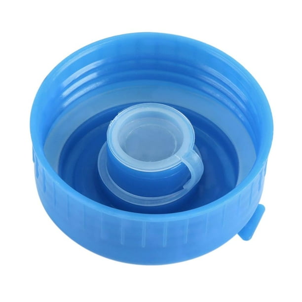 Sonew 5 pièces bouteille d'eau potable gallon bleu vis sur couvercle de  remplacement de bouchon anti-éclaboussures, capsules de bouteille d'eau  gallon 