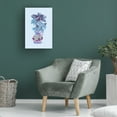 thumbnail image 3 of Trademark Fine Art Ania Zwara Blooming Vase In Blue Canvas Wall Art, 3 of 4