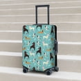 thumbnail image 6 of Rateoe Cute Dog Printed Luggage Cover, Suitcase Protector Fits 18-32 Inch Luggage-Medium, 6 of 7
