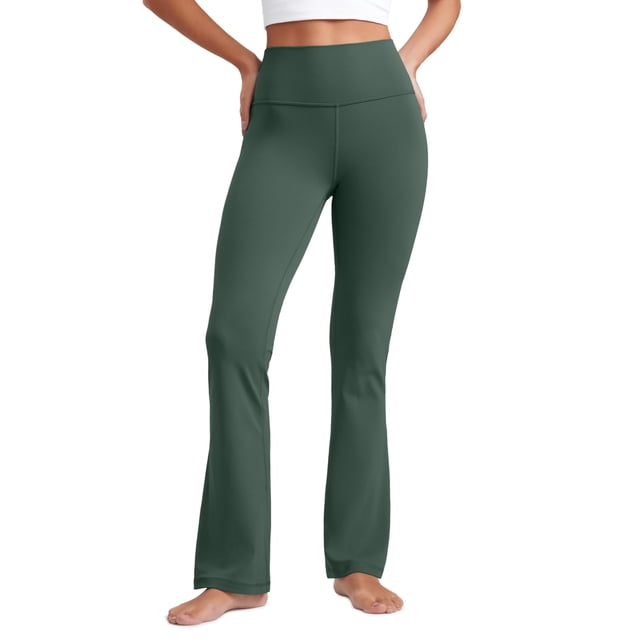 Pantalones CRZ YOGA Butterluxe de tiro alto y pierna acampanada 81 cm con bolsillo