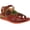 RED, variant on L'Artiste Goodie Hand-Painted Leather Floral Sandal