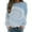 Light Blue, variant on Pincandy Sweatshirt for Women Long Sleeve Simple Solid Color Hoodies Sweatshirts Casual Loose Trendy Pullover