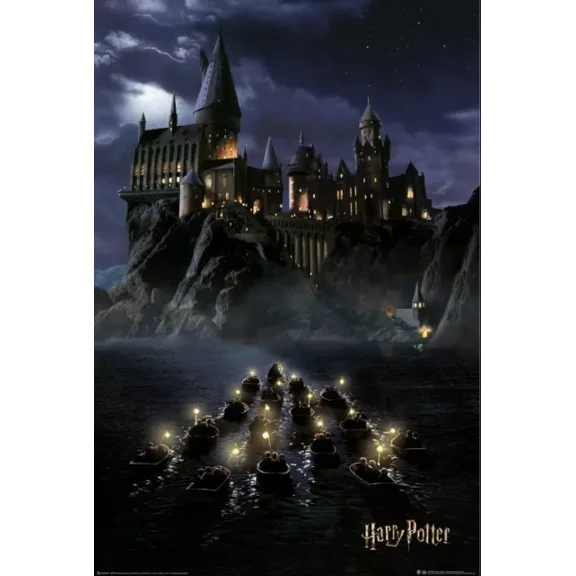 Kna Prints - Poster Harry Potter - Hogwarts For Home Decor, Living Room, Bedroom, Office, UNFRAMED-8x12