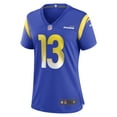 thumbnail image 2 of Women's Nike Stetson Bennett Royal Los Angeles Rams Team Game Jersey, 2 of 3