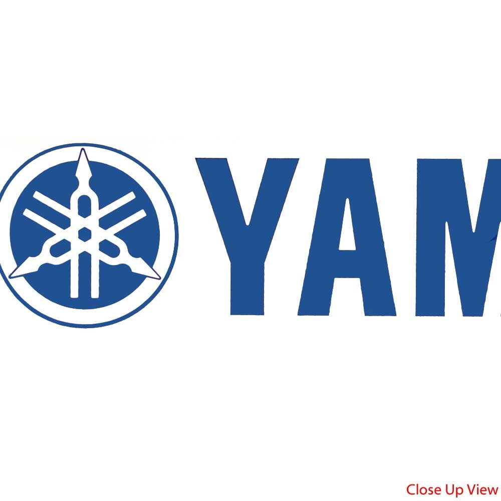 Yamaha Boat Graphic Decal F1CU411410 | Blue Logo Stickers (Pair)