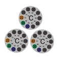 thumbnail image 3 of Almencla 3 Pieces round Fish Tank Thermometer Stickers 18-36 degreeC Fish Tank Accessory, 3 of 7