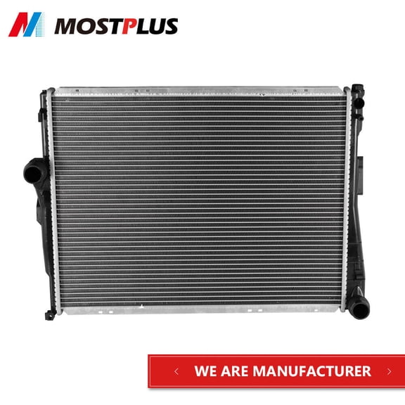 MOSTPLUS Aluminum Radiator for 200-05 BMW 320i 325Ci 325xi 330Ci 330i 330xi 2003-08 Z4