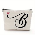 thumbnail image 1 of CSChome Makeup Bag Stylish Makeup Storage Zipper Closure Travel Organizer for Women Mom Friends, 1 of 6