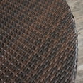 thumbnail image 3 of Bean 5-Piece Outdoor Round Wicker Dining Set, Multi-Brown, 3 of 7