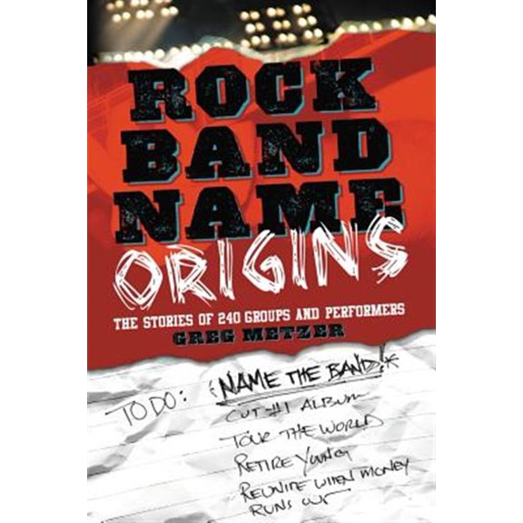 Pre-Owned Rock Band Name Origins: The Stories of 240 Groups and Performers (Paperback)