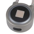 thumbnail image 1 of Fingerprint Padlock Bluetooth App Control IP65 Waterproof Safety Electronic Lock for Locker Drawer Office Gym Grey, 1 of 2