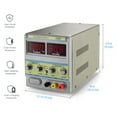 thumbnail image 6 of DC Power Supply Variable 30V 5A - Precision Adjustable 110V/220V Regulated Switching Circuit Digital Display Work Bench Power Supply with Alligator Clip AC Cable Lab Grade Equipment, 6 of 7