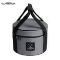 thumbnail image 1 of CNKOO Camping Tableware Storage Containers 9L Large Capacity  Waterproof Picnic Storage Bag for Outdoor BBQ Picnic (Grey), 1 of 7