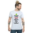 thumbnail image 2 of Elf Mens Christmas Cheer Text T-Shirt, 2 of 5
