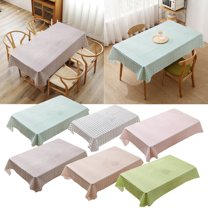 1X Wallpaper Plastic Checkered Tablecloth Red and White Picnic Disposable Table Cover Rectangular Gingham Tablecover for Birthdays Carnivals Parties Table Cloth