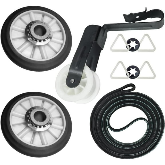 ARCADORA Dryer Repair Kit for Efficient Drying Includes Idler Pulley Belt and Rollers for Smooth Operation for Whirlpool