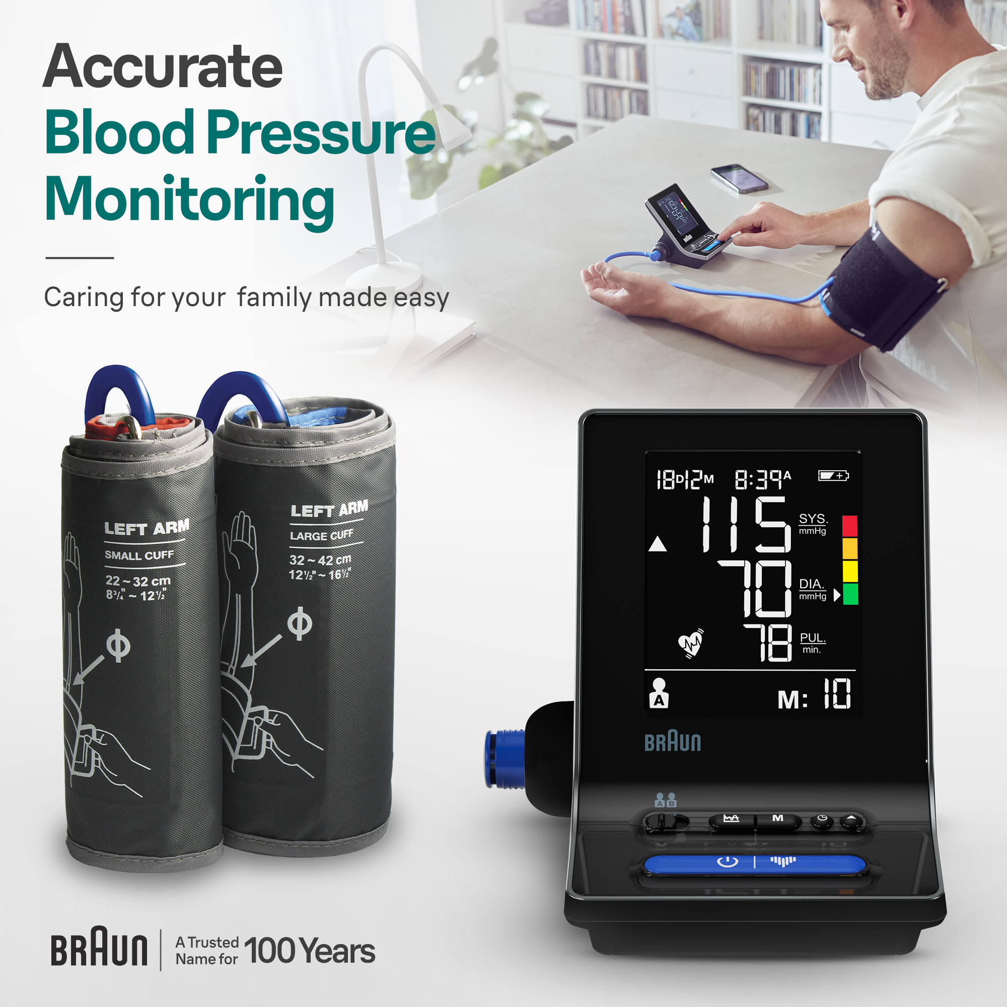 Braun ExactFit 3 Upper Arm Blood Pressure Monitor photo 3