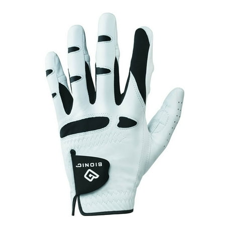 UPC: 0044277045753 | Men s StableGrip with NaturalFit Golf Glove Left White Cadet Large