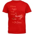 thumbnail image 1 of Dr. Seuss - Green Eggs Cover Distressed T-Shirt, 1 of 1