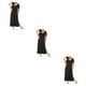 thumbnail image 5 of Camisón de mujer Sonducket seda suave y cómoda negro M, 5 of 6
